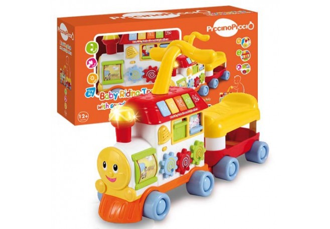 Trenulet muzical de incalecat Piccino Piccio