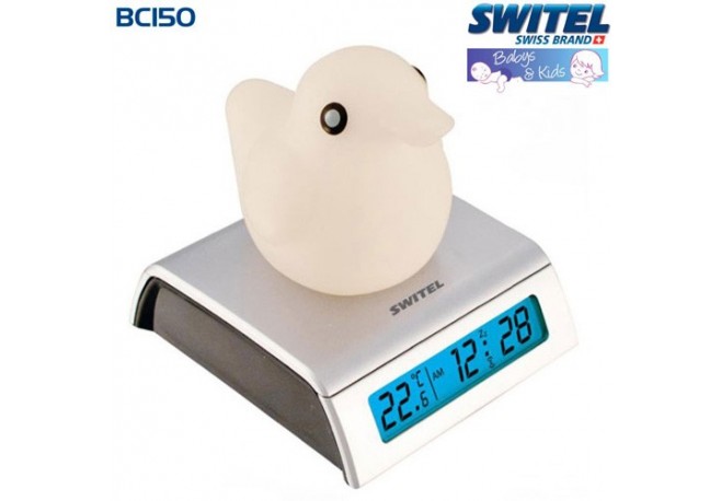 Lampa de veghe cu termometru Switel BC150