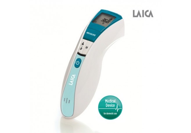 Termometru digital cu infrarosu pentru frunte Laica TH2601