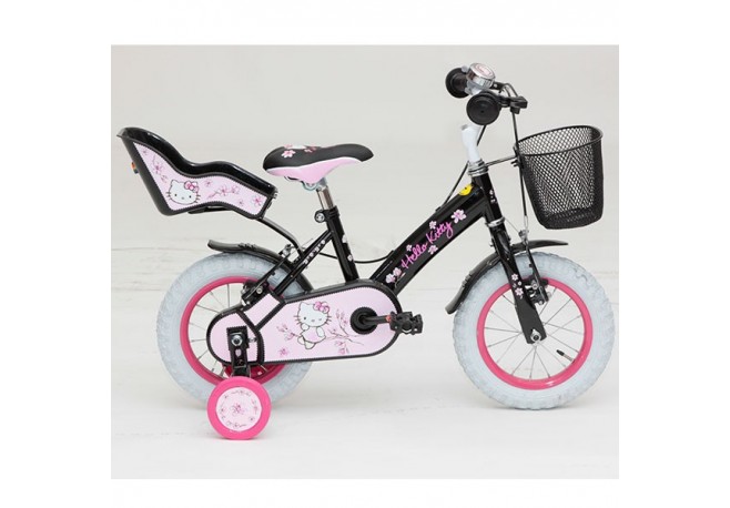 Bicicleta copii Hello Kitty Romantic Black-Pink 14 Ironway
