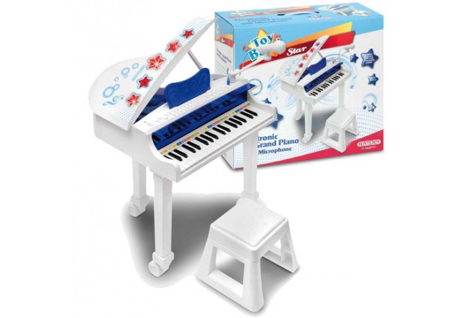 Pian Electric cu microfon si scaun Bontempi