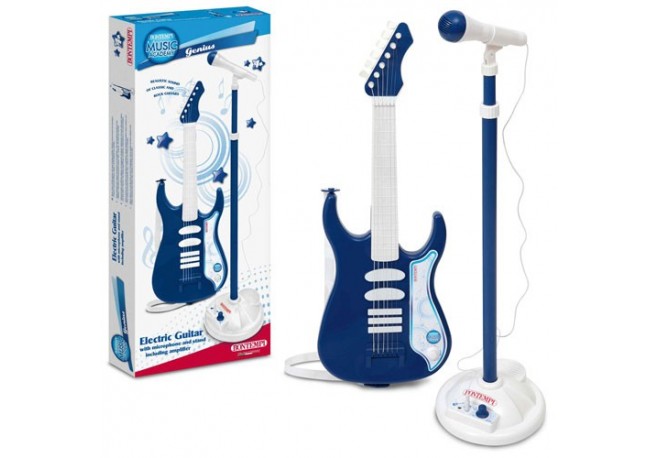 Chitara electrica cu microfon Bontempi