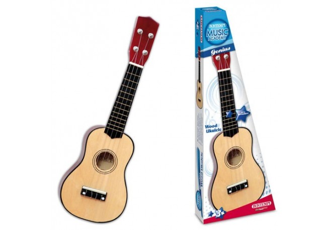 Chitara din lemn cu 4 corzi Bontempi