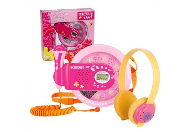 CD Player portabil cu microfon IGirl Bontempi