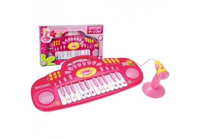 Orga electronica cu microfon si 24 taste Bontempi