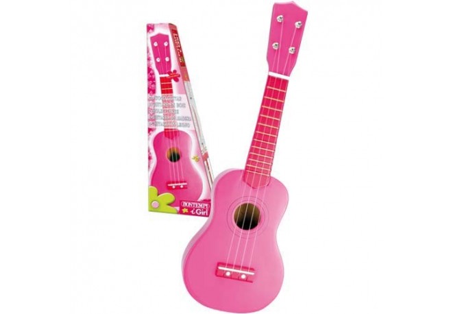 Chitara din lemn cu patru corzi Bontempi