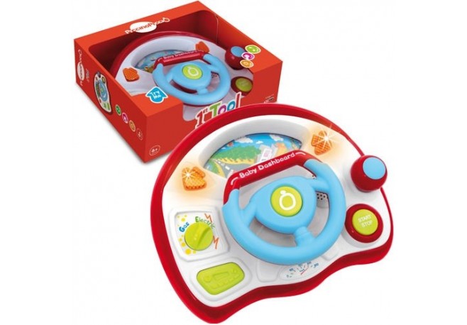 Volan masina cu efecte sonore si luminoase Piccino Piccio