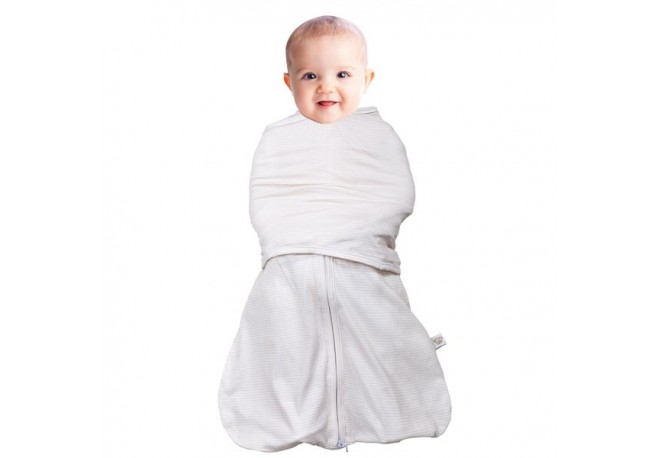 Sistem de infasare pentru bebelusi 3 in 1 crem 3-6 luni Clevamama