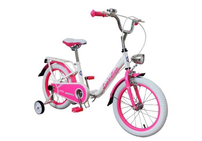 Bicicleta copii pliabila Lambrettina pink 14 ATK Bikes
