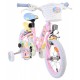 Bicicleta E&L Disney Stitch Girls 14 inch frana de mana pe ambele roti scaun si ghidon reglabil spite metalice roti gonflabile s