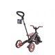 Tricicleta Globber EXPLORER PLIABLA 4 in 1 functie free wheel scaun ajustabil roti EVA centura siguranta in 5 puncte culoare roz