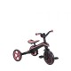 Tricicleta Globber EXPLORER PLIABLA 4 in 1 functie free wheel scaun ajustabil roti EVA centura siguranta in 5 puncte culoare roz