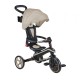 Tricicleta Globber EXPLORER PLIABLA 4 in 1 functie free wheel scaun ajustabil roti EVA centura siguranta in 5 puncte culoare bej