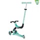 Trotineta Globber GO UP ACTIVE 3 in 1 cu maner de impins scaun si ghidon ajustabile roti cu lumini LED culoare verde