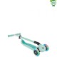 Trotineta Globber GO UP ACTIVE 3 in 1 cu maner de impins scaun si ghidon ajustabile roti cu lumini LED culoare verde
