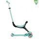Trotineta Globber GO UP ACTIVE 3 in 1 cu maner de impins scaun si ghidon ajustabile roti cu lumini LED culoare verde