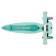 Trotineta Globber GO UP ACTIVE 3 in 1 cu maner de impins scaun si ghidon ajustabile roti cu lumini LED culoare verde