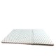 Saltea Pliabila Spuma Poliuretanica 120x60x5 cm - Light Blue Stars