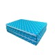 Saltea Pliabila Spuma Poliuretanica 120x60x5 cm - Blue with White Stars