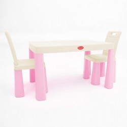 Set masa copii si scaune MyKids 04680/12 Light Pink