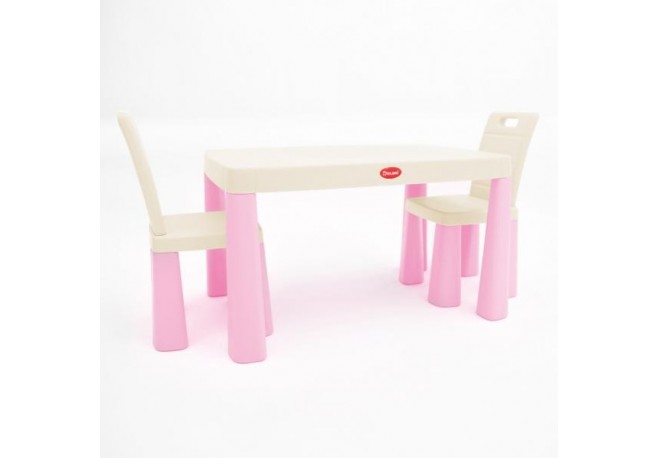 Set masa copii si scaune MyKids 04680/12 Light Pink