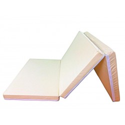 Saltea Pliabila Spuma Poliuretanica 120x60x5 cm - Galbena