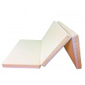 Saltea Pliabila Spuma Poliuretanica 120x60x5 cm - Galbena