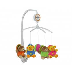 Carusel muzical patut bebe Baby Mix TK 776M Bears