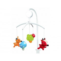 Carusel muzical patut bebe Baby Mix TK 385M Deer