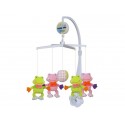 Carusel muzical patut bebe Baby Mix TK 339M Frogs