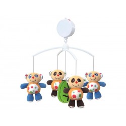 Carusel muzical patut bebe Baby Mix TK 336M Panda