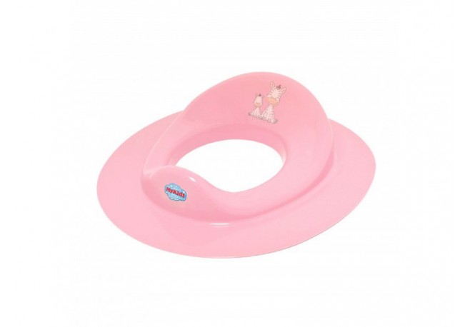 Reductor wc toaleta copii MyKids Zebra Roz