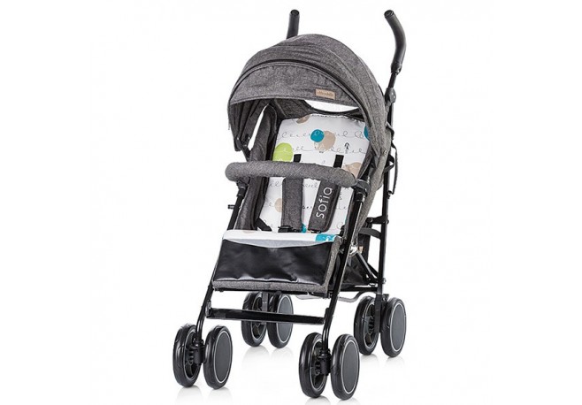 Carucior Chipolino Sofia jeans black