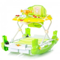 Premergator cu balansoar Chipolino Teddy green