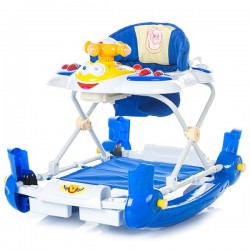 Premergator cu balansoar Chipolino Teddy blue