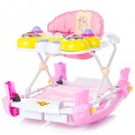Premergator cu balansoar Chipolino Daisy pink