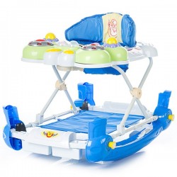 Premergator cu balansoar Chipolino Daisy blue