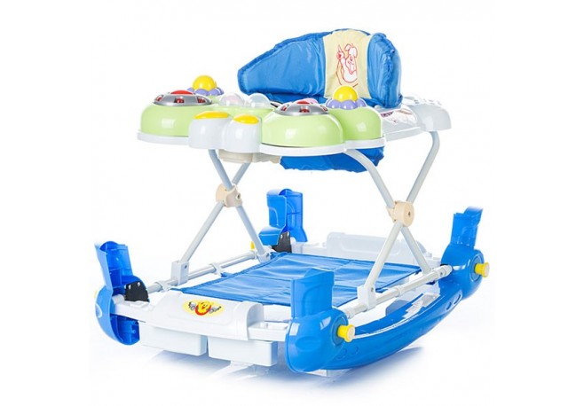 Premergator cu balansoar Chipolino Daisy blue