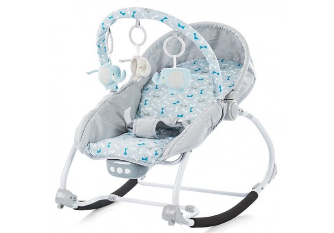 Balansoar musical cu vibratii Chipolino Relax blue