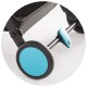 Carucior Chipolino Zeta turquoise