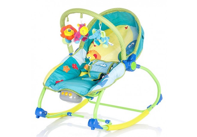 Balansoar musical cu vibratii Chipolino Relax animals