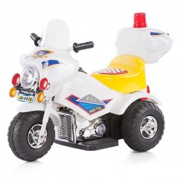 Motocicleta electrica Chipolino Police white 2016