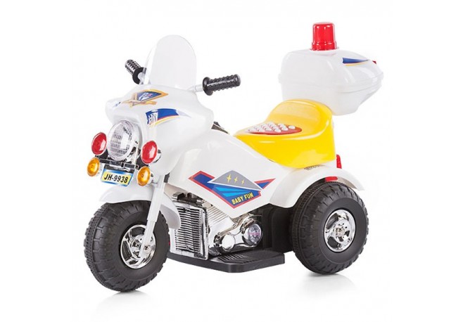 Motocicleta electrica Chipolino Police white 2016