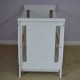 Patut copii din lemn Hubners Mira 120x60 cm alb cu sertar