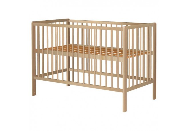 Patut copii din lemn Hubners Dominic 120x60 cm natur