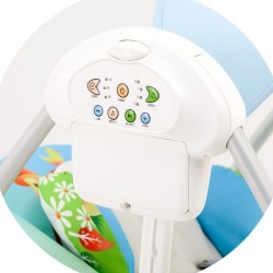 Leagan si balansoar electric Chipolino Sonata mushroom