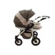 Carucior Pentru Gemeni MyKids Solar DUO Maro-Crem
