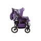 Carucior Pentru Gemeni MyKids Duet Mov Inchis-Mov Deschis