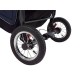 Carucior Pentru Gemeni MyKids Duet Albastru-Negru1