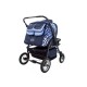 Carucior Pentru Gemeni MyKids Duet Albastru-Negru1